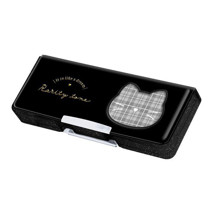 CRUX（クラックス） 筆箱 両面 コンパクト ネコ柄 133725 新入学文具