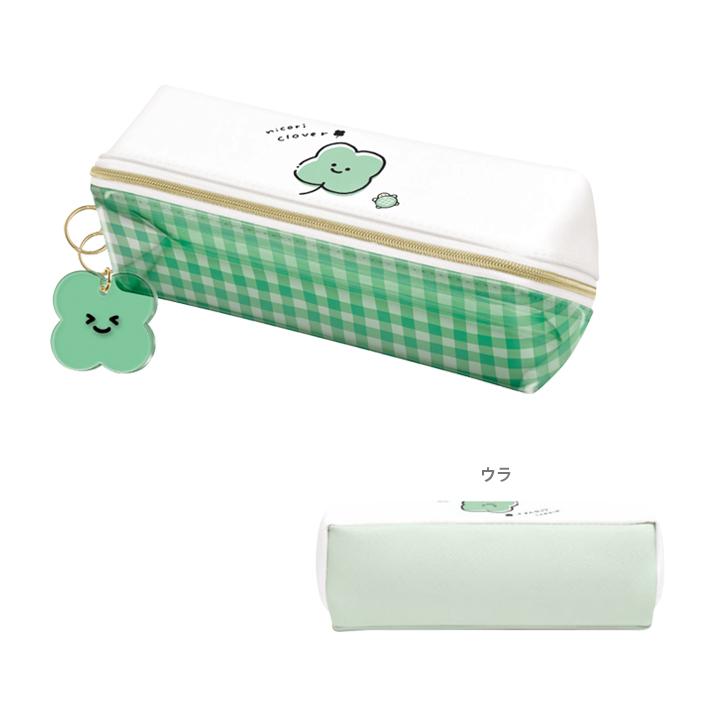 CRUX（クラックス） セパレートボックスペンケース ニコリクローバー柄