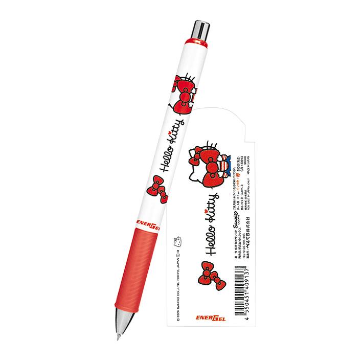 CRUX（クラックス） ハローキティ エナージェルボールペン 0.5mm 黒