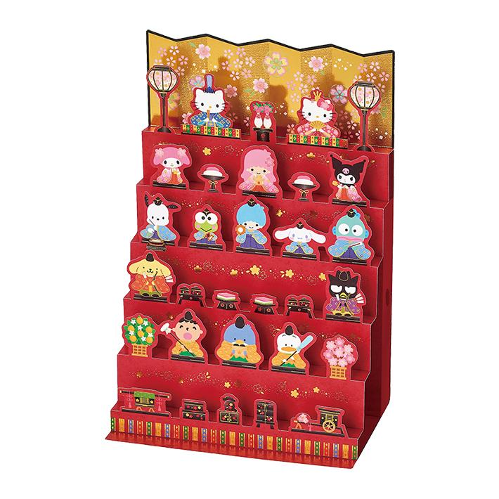 サンリオ　ひな壇 sanrio（サンリオ） サンリオキャラクターズ グリーティングカード