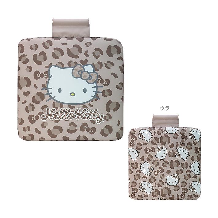 丸眞 ハローキティ シートクッション キティレオパードブラウン柄 [No