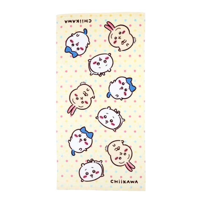 ちいかわ　バスタオル　いつもいっしょ柄　[No.1755034500]　[M便 1/1]（Yahoo!・シブヤ文具）