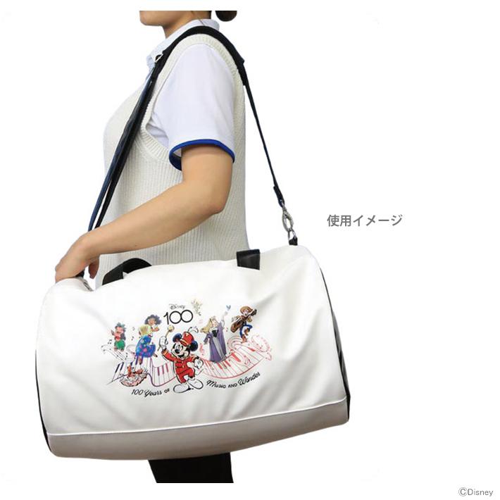 Disney ディズニー ボストンバッグ Disney100 ホワイト 73220 Disney ディズニー ボストンバッグ Disney100 ホワイト 73220