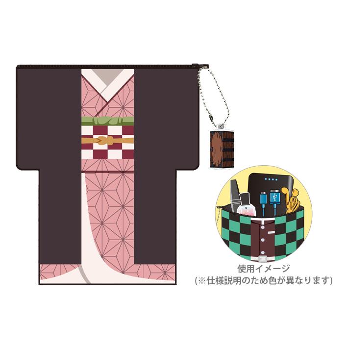 鬼滅の刃 羽織ポーチ B竈門禰豆子柄 Ky 11 M便 1 1 シブヤ文具 通販 Paypayモール