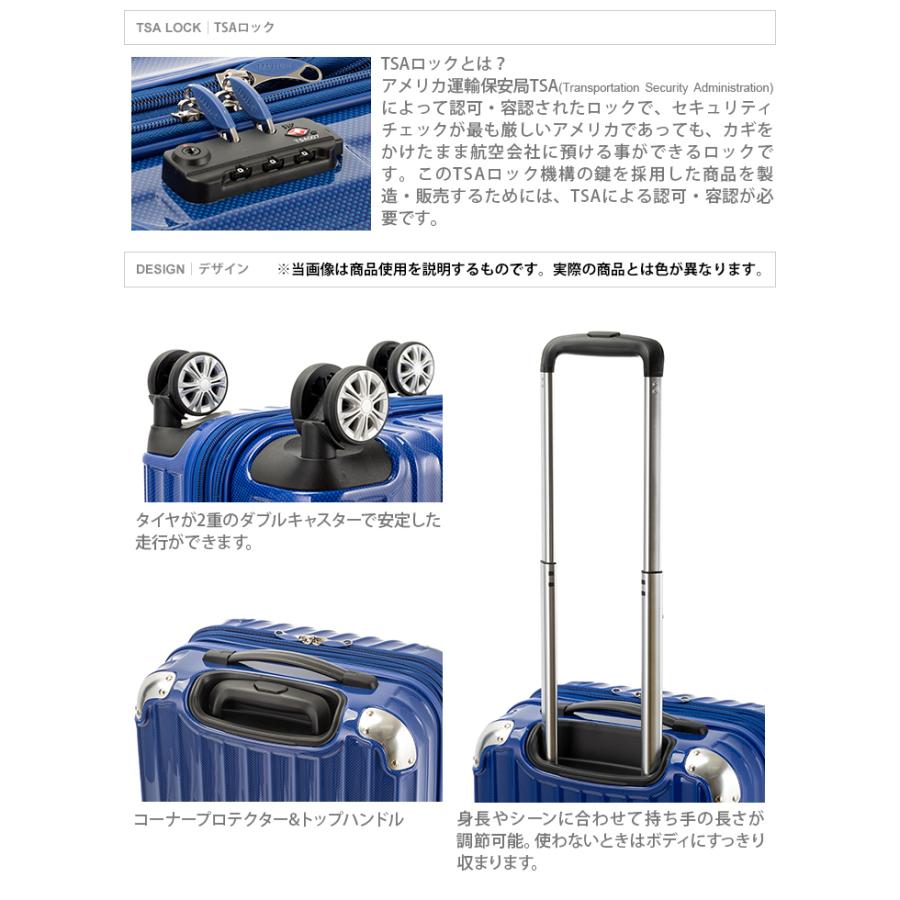 TRAVELIST　モーメント　スーツケース　機内持込　35L　ホワイトカーボン　76-20299 予めご了承ください