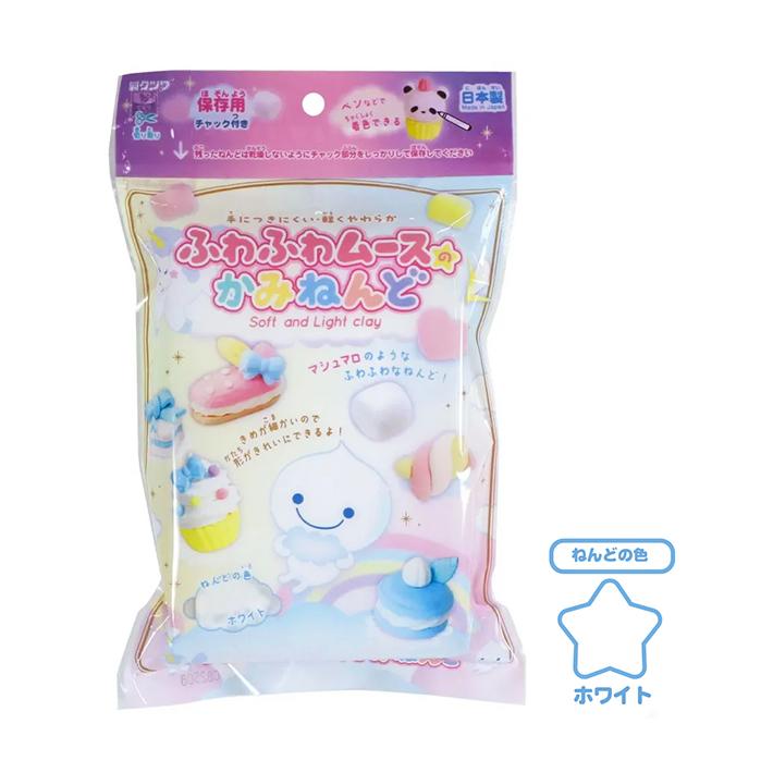 クツワ（KUTSUWA） ムースのかみねんど 白 PT218 新入学文具 [M便 1/1