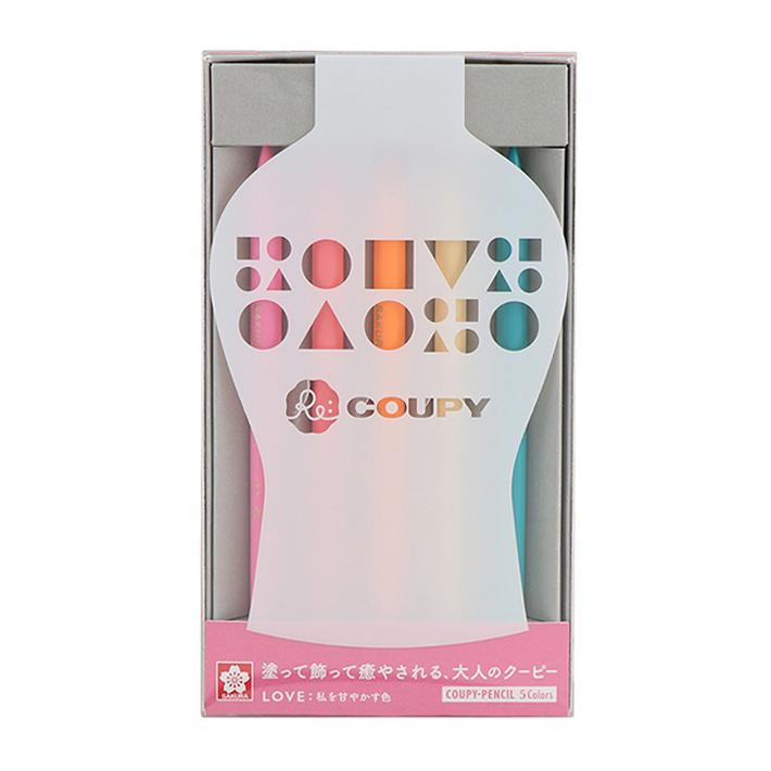 サクラクレパス リ・クーピー クーピー5色セット ラブ FY5RE-A [M便 1 