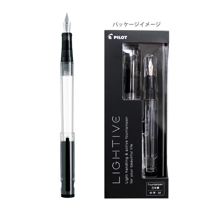 PILOT（パイロット） ライティブ 万年筆 中字 M ノンカラー FLT-2SR