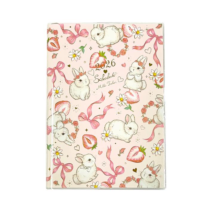 たけいみき 2026年 ウィークリースケジュール帳 B6 2025年10月