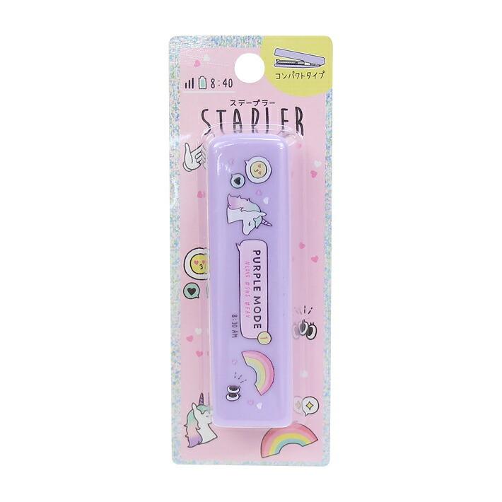 Jewel Changes（ジュエルチェンジズ） ステープラー PURPLE MODE柄