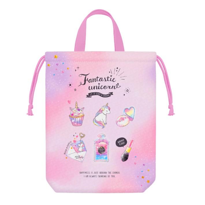シューズバッグ Fantastic Unicorn柄 新入学文具 M便 1 2 公式の店舗