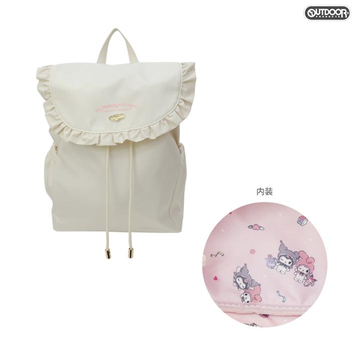 sanrio アウトドアプロダクツ×マイメロディ&クロミ フラップ sanrio アウトドアプロダクツ×マイメロディ&クロミ フラップ
