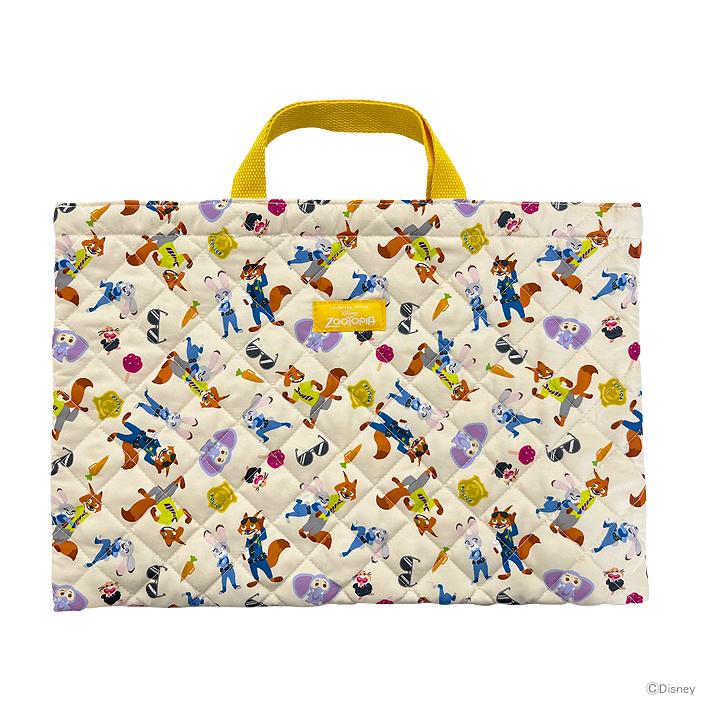 Disney（ディズニー） ズートピア キルトチャームバッグ クリーム