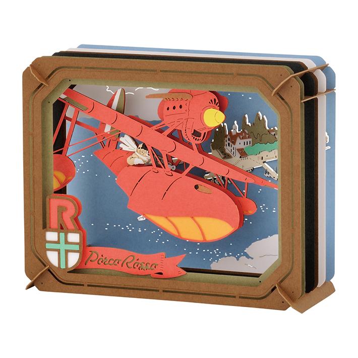 スタジオジブリ 紅の豚 ペーパーシアター アドリア海上空から PT