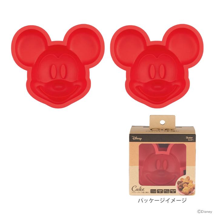 Off ついに再販開始 ディズニー ミッキーマウス Slm1 シリコーンケーキ型 2個入り