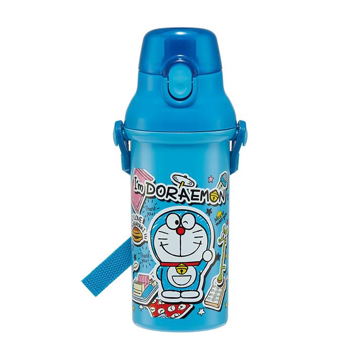 スケーター ドラえもん 抗菌直飲プラワンタッチボトル 480ml