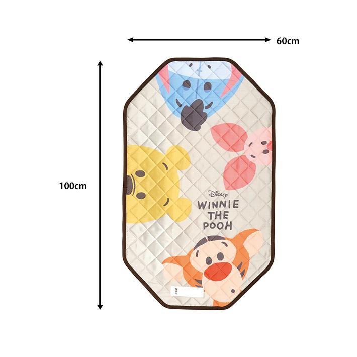 スケーター ディズニー くまのプーさん コットカバーS 60×100cm