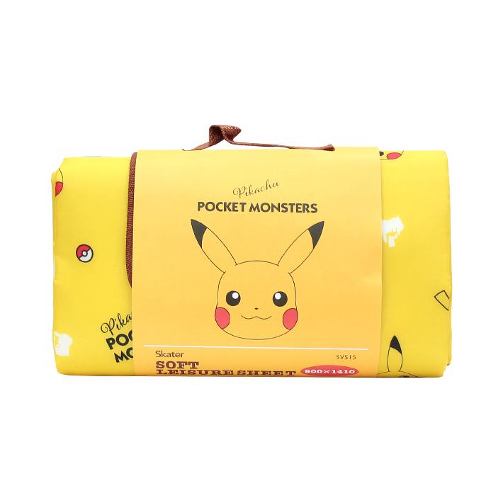 ポケモン　カードゲーム ピカチュウ レジャーシート Amazon｜スケーター (skater) ソフト レジャーシート M 90×141cm