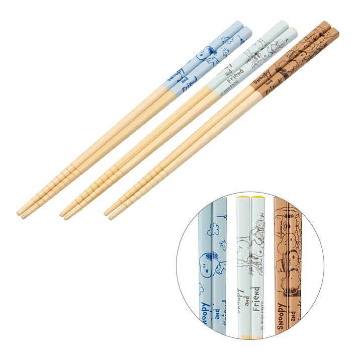 スケーター スヌーピー 竹箸 21cm 3Pセット ANT4T [M便 1/3] : シブヤ