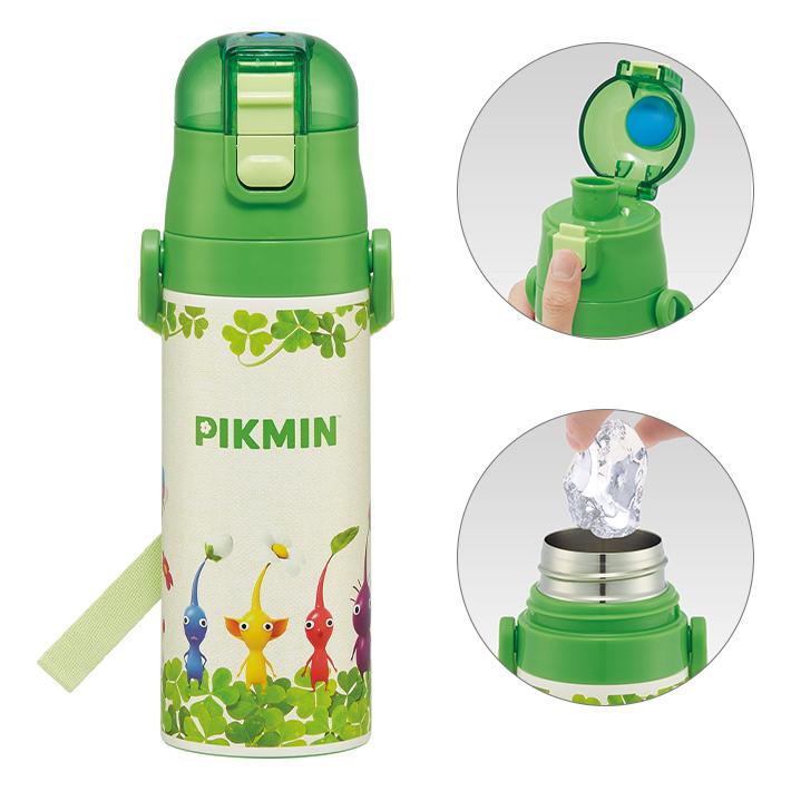 スケーター ピクミン 超軽量ダイレクトボトル 470ml SDC4 : シブヤ文具