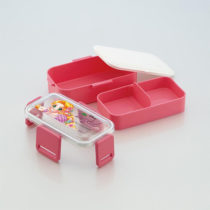 スケーター ディズニープリンセス 抗菌2段ふわっと弁当箱 スケーター ディズニープリンセス 抗菌2段ふわっと弁当箱