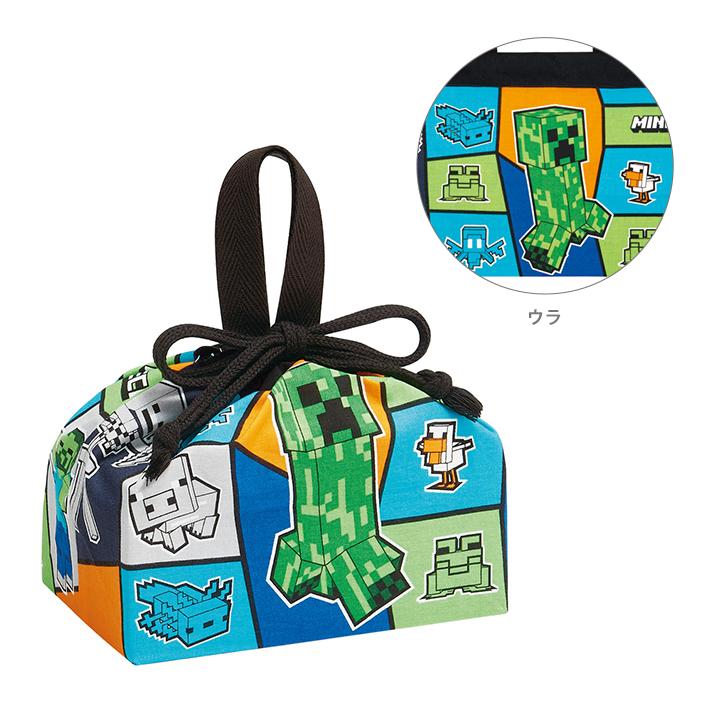 スケーター マインクラフト ランチ巾着 KB7 [M便 1/2] : シブヤ文具
