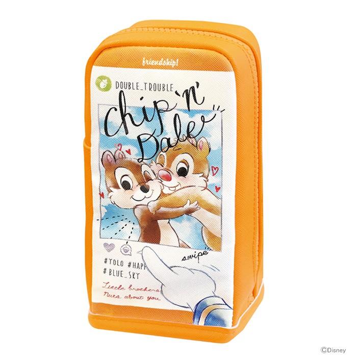 ディズニー ドナルドダック チップ デール ペンケース Pa Sta型 アップ柄 シブヤ文具 通販 Paypayモール