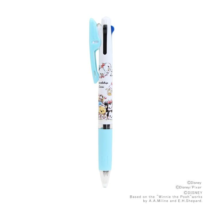 37 Off ディズニー ツムツム Tsum Tsum 3色ボールペン Jet Stresm ジェットストリーム 0 5mm M便 1 1 シブヤ文具 通販 Paypayモール
