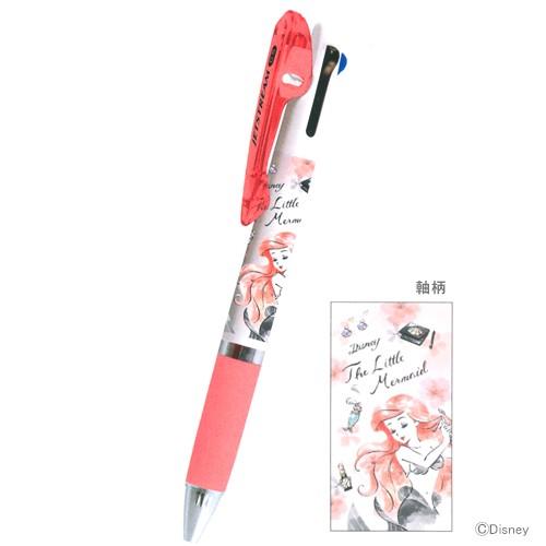 ディズニー プリンセス Jet Stresm ジェットストリーム 3色ボールペン 0 5mm アリエル柄 M便 1 1 シブヤ文具 通販 Paypayモール