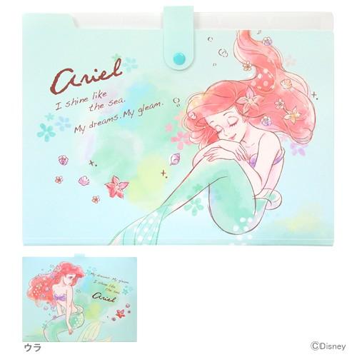 ディズニー プリンセス ワイド6ポケットクリアファイル サイズ アリエル柄 396 M便 1 1 Crx シブヤ文具 通販 Yahoo ショッピング