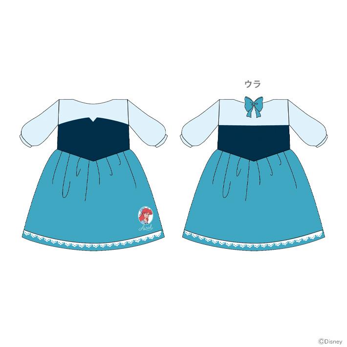 ディズニー プリンセス アリエル ドレスタオル ドレッシー アリエル柄 No シブヤ文具 通販 Paypayモール