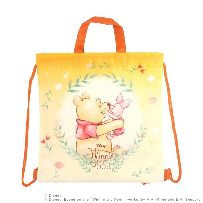 丸眞 ディズニー くまのプーさん ナップサック 巾着 L 体操服袋 ハニー