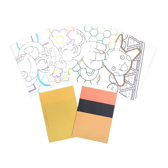 ポケモン ちぎり絵deコラージュ A柄 M便 1 1 シブヤ文具 通販 Paypayモール