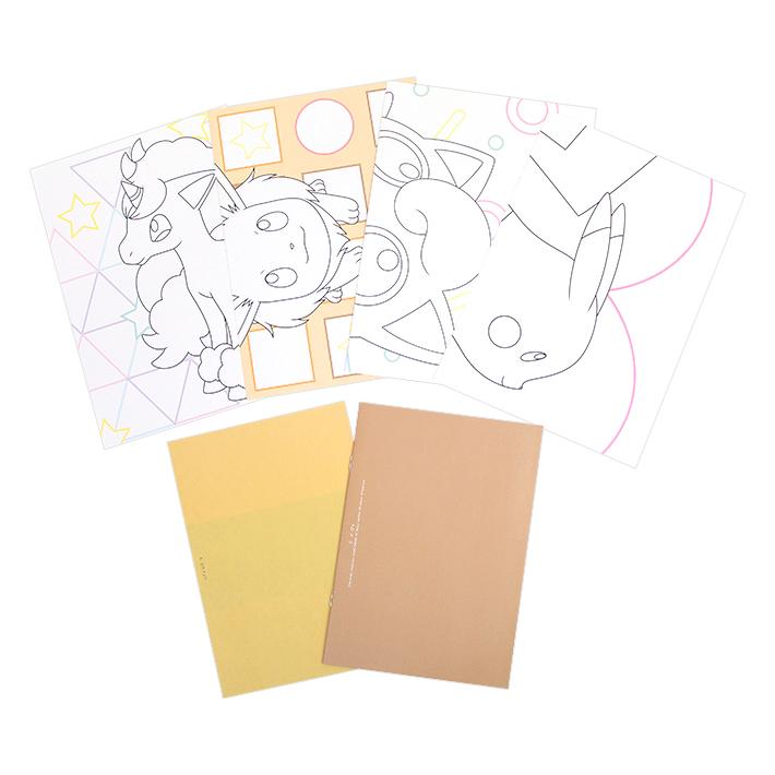 Pokemon（ポケモン） ちぎり絵deコラージュ B柄 4901772508052 [M便 1