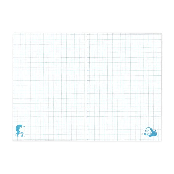 ショウワノート ドラえもん A5ノート 方眼罫 ナチュラル柄