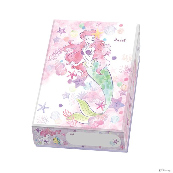 14周年記念イベントが ディズニー プリンセス アリエル お道具箱 B5 新入学文具
