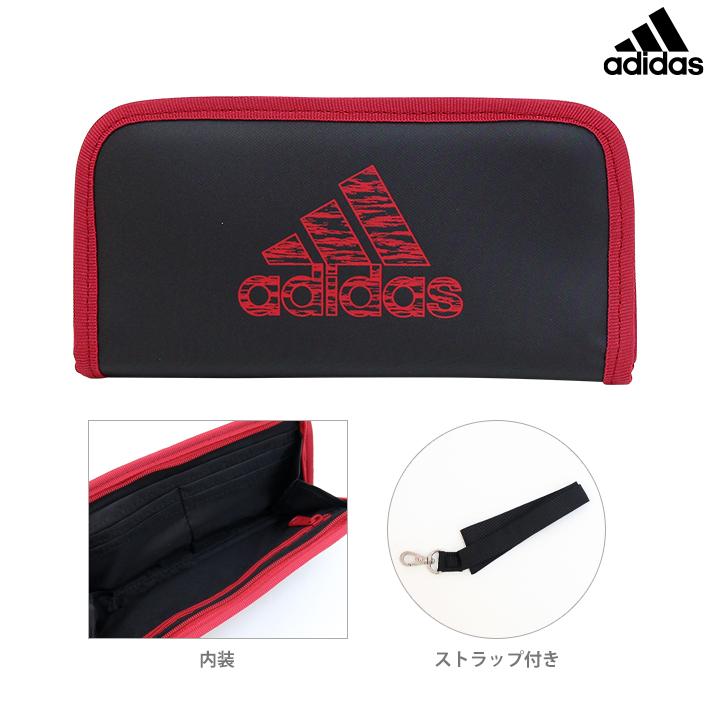 アディダス 長財布 ブラック レッド M便 1 1 シブヤ文具 通販 Paypayモール