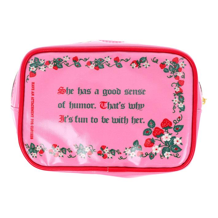 サンスター文具 ベティーズブルー ラミネートポーチ 2柄 [M便 1/1