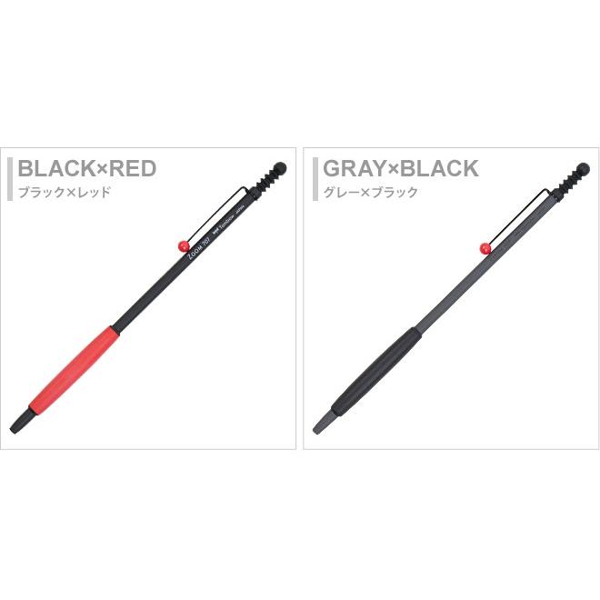 トンボ鉛筆　ZOOM　707　油性ボールペン　0.7mm　2カラー展開　bc-zs-ake　 [M便 1/10]｜net-shibuya｜02