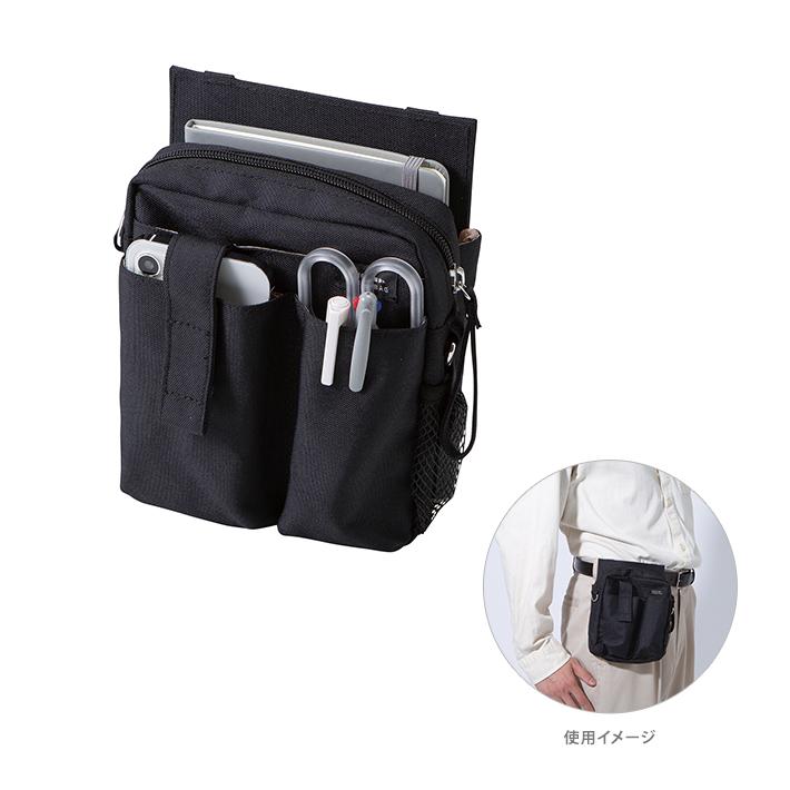 クツワ（KUTSUWA） 文具エプロンバッグ ホルダー 3カラー BE022 新入学