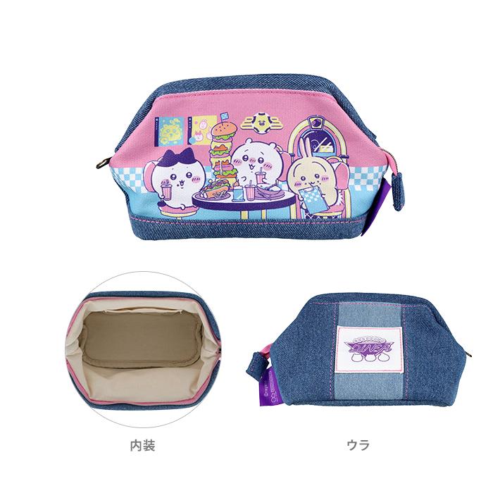 サンスター文具 ちいかわ デニムペンケース ワイヤー入り [M便 1/1