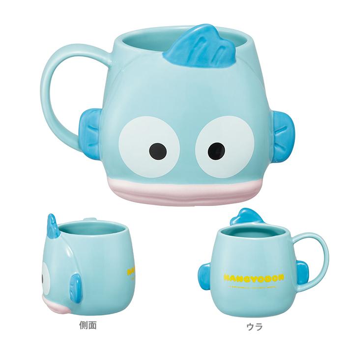 希少　サンリオキャラクター　マグカップ・皿　陶器製　アミューズメント スケーター サンリオキャラクターズ 陶器ダイカットマグカップ