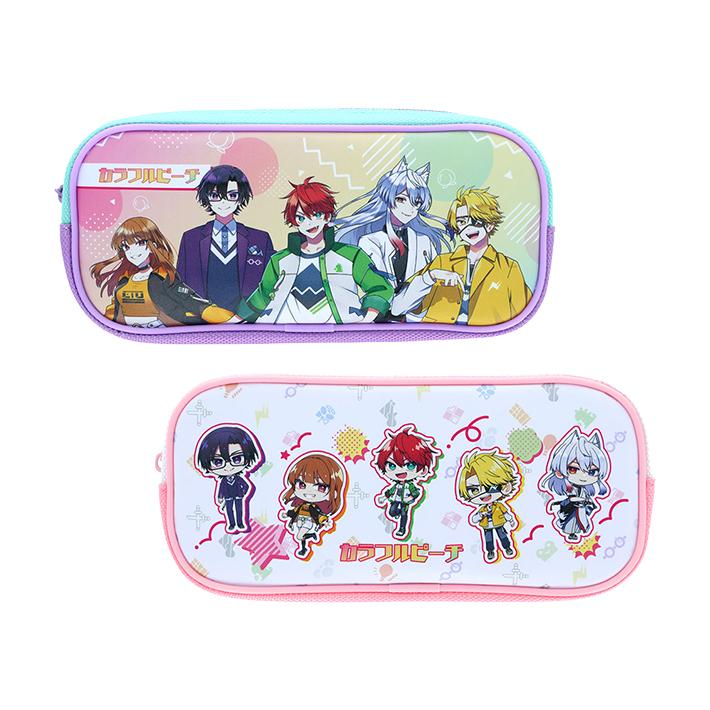 サンスター文具 カラフルピーチ ペンケース [M便 1/2] : シブヤ文具