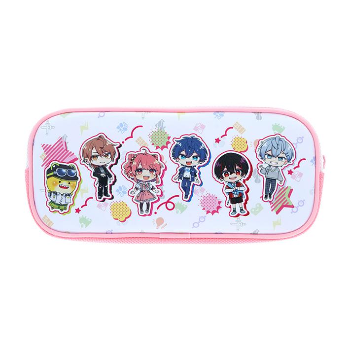 サンスター文具 カラフルピーチ ペンケース 2柄 [M便 1/2] : シブヤ