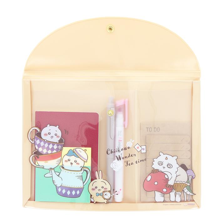 サンスター文具 ちいかわ フラットケース A5 2柄 [M便 1/3] : シブヤ