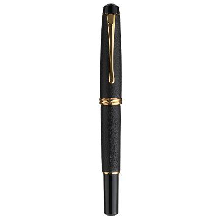 呉竹 呉竹万年毛筆 夢銀河 / 本革 黒 : シブヤ文具 - 通販 - Yahoo