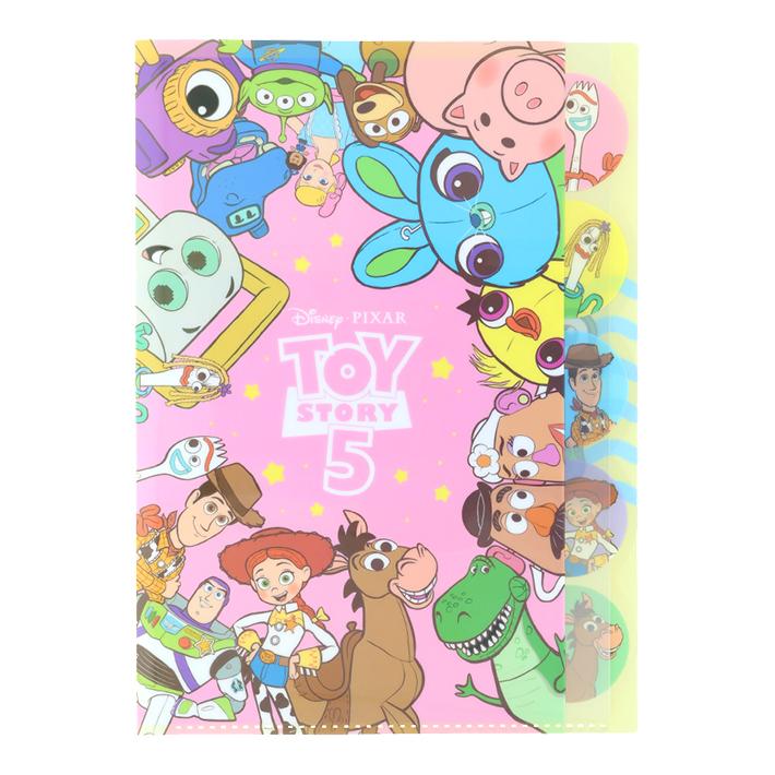 Disney（ディズニー） トイストーリー ダイカットクリアファイル 5P A4