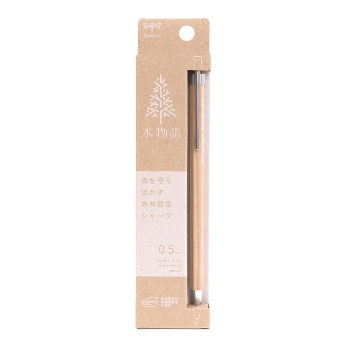 トンボ鉛筆 木物語 シャープペンシル 0.5mm 6カラー DHA-151 [M便 1/5