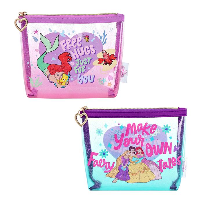 ディズニープリンセス ディズニープリンセス ラメクリアポーチ