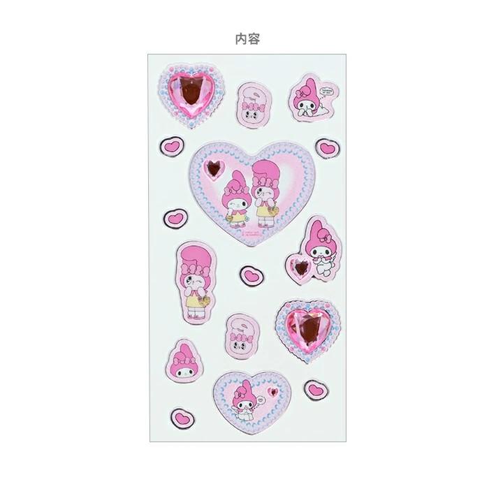 マイメロディ エスターバニー×マイメロディ キラキラジュエルシール [M
